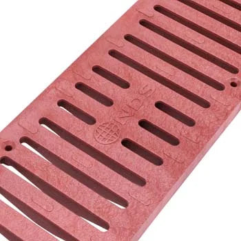 NDS 251 - 2FT Spee-D Channel Grate - Brick Red