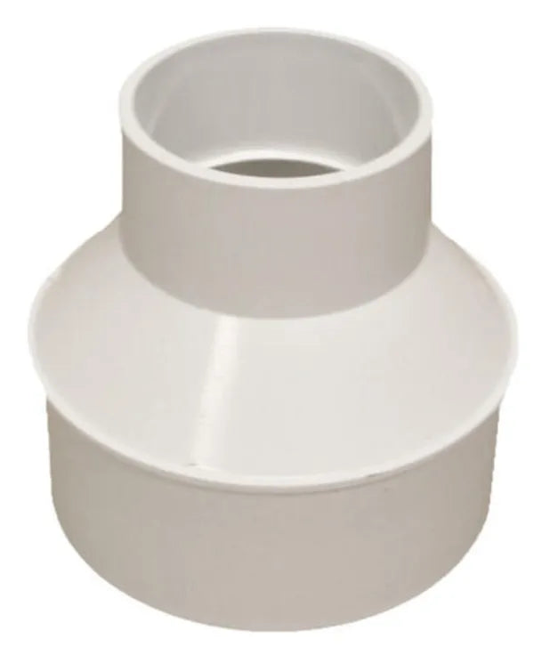 NDS 533 - 2" x 4" PVC Reducer Adapter (2" Hub x 4" Spt)