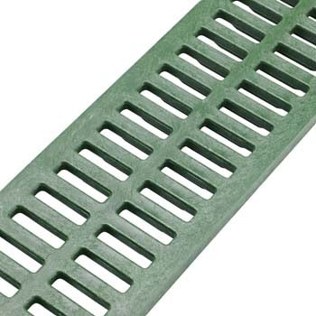 NDS 542 - 3FT Mini Channel Grate  - Green