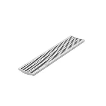 NDS 714 - 3" inch Pro Series Channel Drain Grate - Light Gray