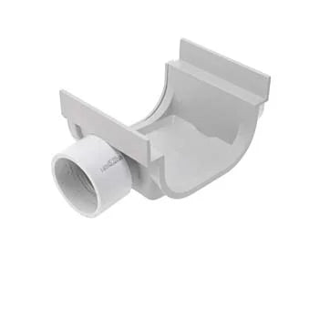 NDS 822 - 5" Shallow Profile Channel Drain Side Outlet