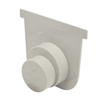 NDS 834 - 8" Pro Series Deep Profile End Cap/End Outlet