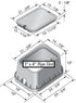 NDS 117BC - Jumbo Valve Box & Cover - 13" x 20" Jumbo Box, Overlapping Cover - ICV