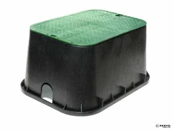 NDS 117BC - Jumbo Valve Box & Cover - 13" x 20" Jumbo Box, Overlapping Cover - ICV
