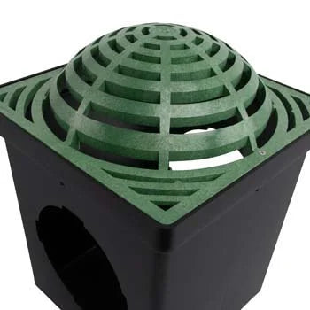 NDS 1280 - 12IN Square Catch Basin Atrium Grate - Green