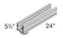 NDS 234 - 2FT Spee-D Channel Fabricated 4" inch Bottom Outlet