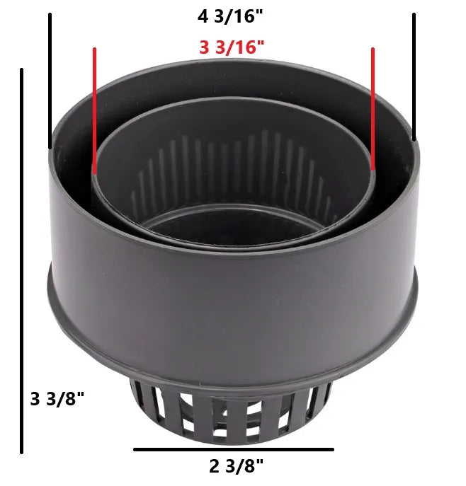 2350 Spee-D Channel Drain Bottom Outlet