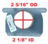 NDS 246 - Spee-D Channel 2IN Spigot End Outlet - Gray