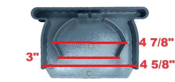 NDS 247 - Spee-D Channel End Cap - Gray