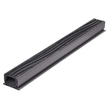 NDS 253CI - 2FT Spee-D Channel Decorative Wave Grate - Cast Iron