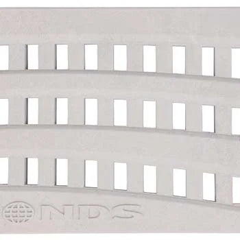 NDS 253GY - 2FT Spee-D Channel Decorative Wave Grate - Gray