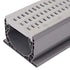 NDS 253GY - 2FT Spee-D Channel Decorative Wave Grate - Gray