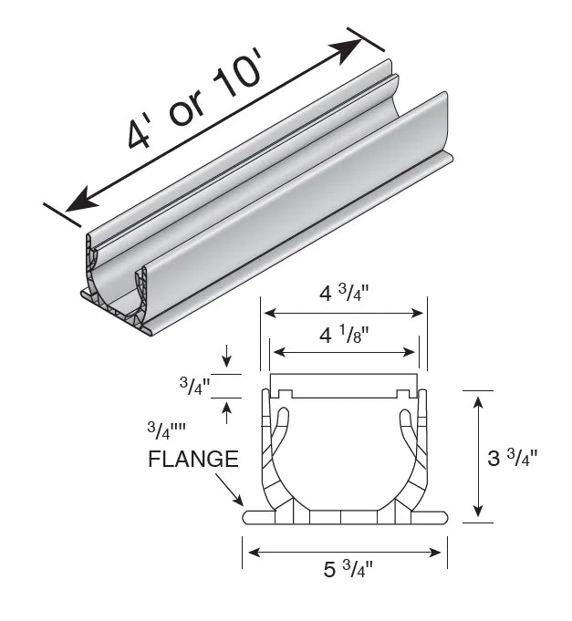NDS 400-10 - 10FT Spee-D Channel Drain