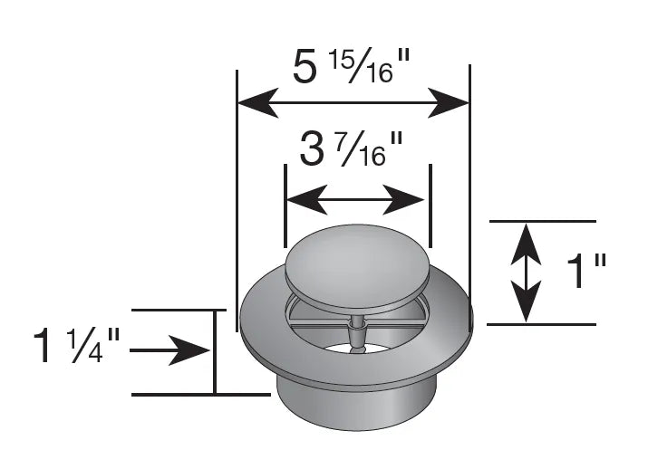 NDS 420 - 3" & 4" Pop-Up Drainage Emitter