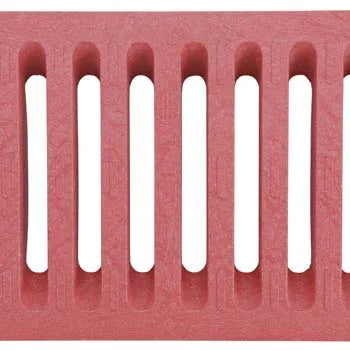 NDS 665 - 2FT Dura Channel Grate - Brick Red