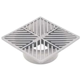 NDS 6 - 6" Square Grate - Gray