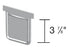 NDS 712 - 3" Inch Pro Series Channel Drain End Cap Light Gray