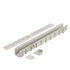 NDS 712 - 3" Inch Pro Series Channel Drain End Cap Light Gray