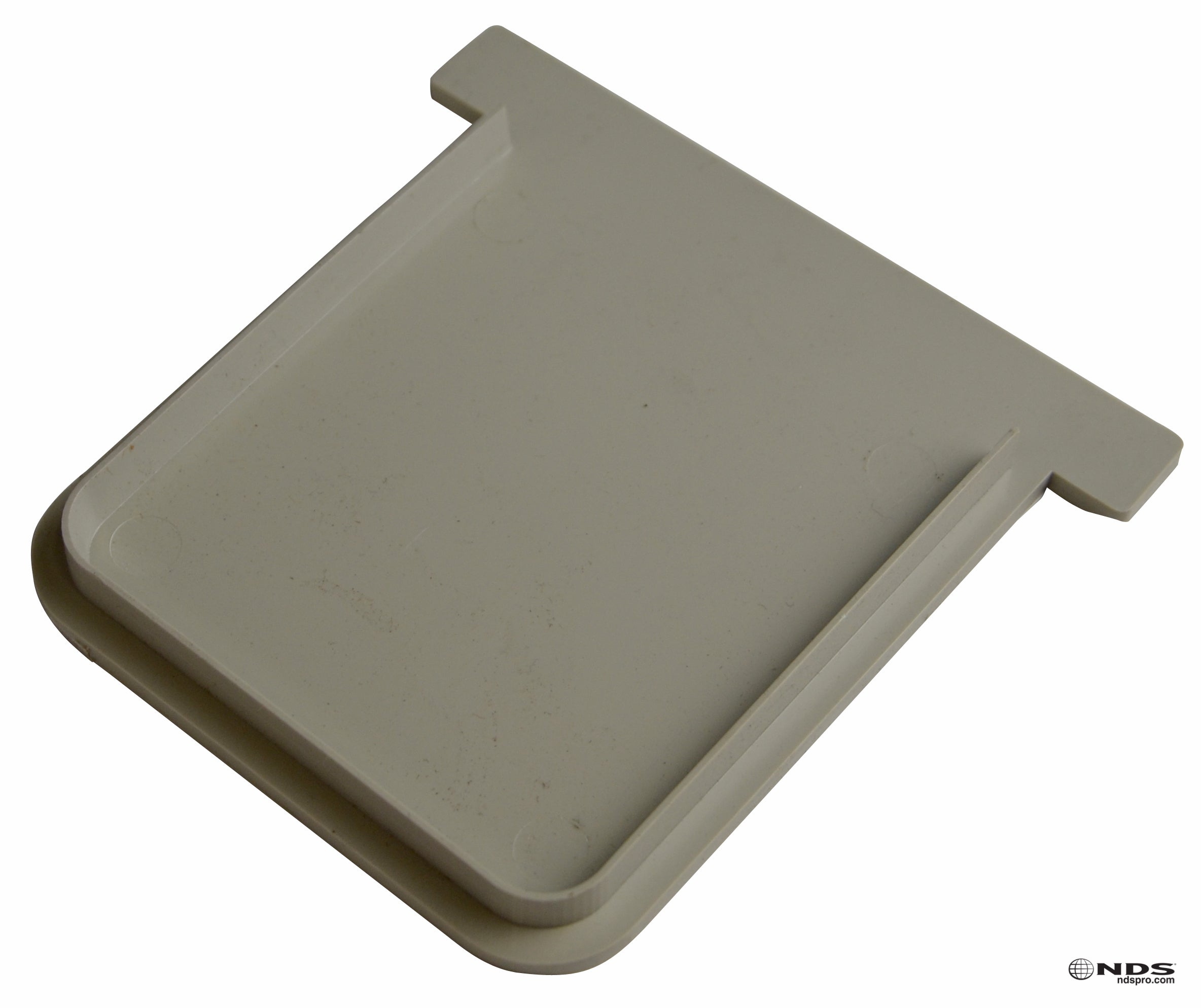 NDS 712 - 3" Inch Pro Series Channel Drain End Cap Light Gray