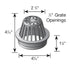 NDS 78 - 4IN Atrium Grate - Black