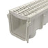 NDS 764 -3" Inch Pro Series Channel Drain Kit with Plastic Grates, End Caps/Outlet (1 Meter)