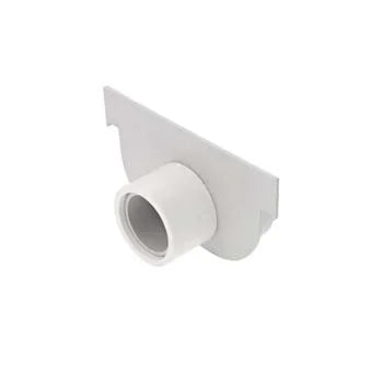 NDS 821 - 5" Shallow Profile Channel Drain End Cap/End Outlet