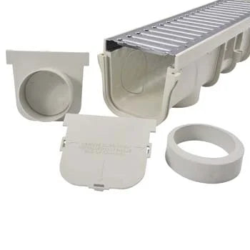 NDS 826 - 5" Inch x 20" Inch Pro Series Channel Drain Grate (Pedestrian Traffic)