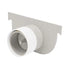 NDS 831 - 8" Pro Series Channel Drain Shallow Profile End Cap / 3" S&D SPT Knockout End Outlet