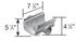 NDS 832 - 8" Pro Series Shallow Profile Side Outlet