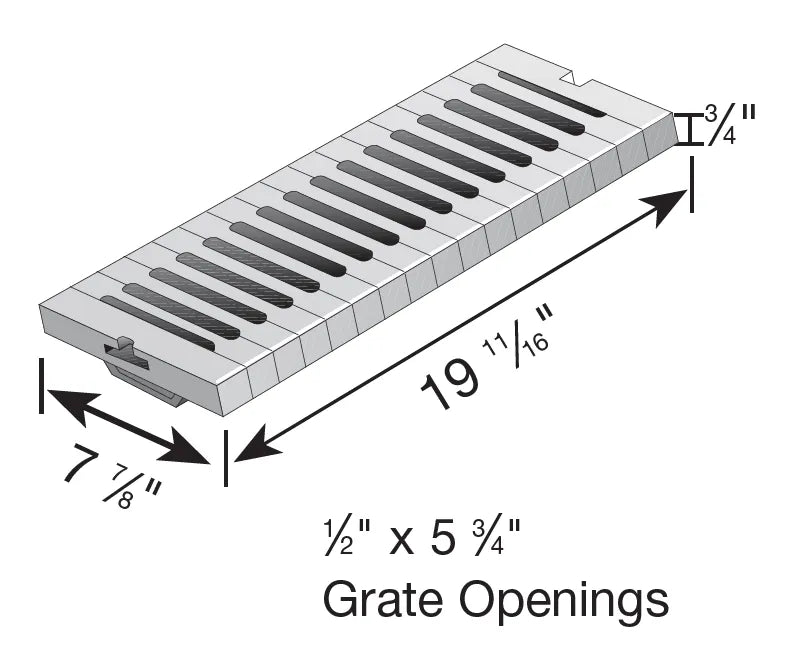 NDS 838 - 8" Pro Series Channel Grate