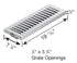 NDS 838 - 8" Pro Series Channel Grate