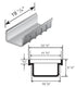 NDS 840 - 12" Pro Series Shallow Profile Channel Drain