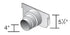 NDS 841 - 12" Pro Series Shallow Profile End Cap/End Outlet
