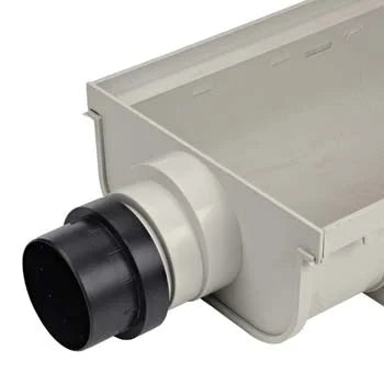 NDS 841 - 12" Pro Series Shallow Profile End Cap/End Outlet