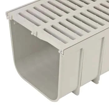 NDS 847 - 12" Pro Series Light Traffic Channel Grate - Gray