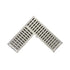 NDS 861 - 5" Pro Series Deep Profile Grate and Channel Drain 90 - Degree Elbow