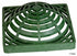 NDS 1280 - 12IN Square Catch Basin Atrium Grate - Green