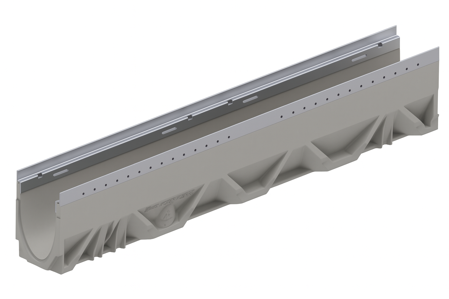 NDS 234 - 2FT Spee-D Channel Fabricated 4" inch Bottom Outlet