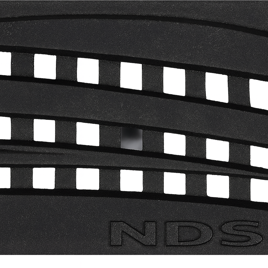 NDS 555 - 3FT Wave Grate - Black