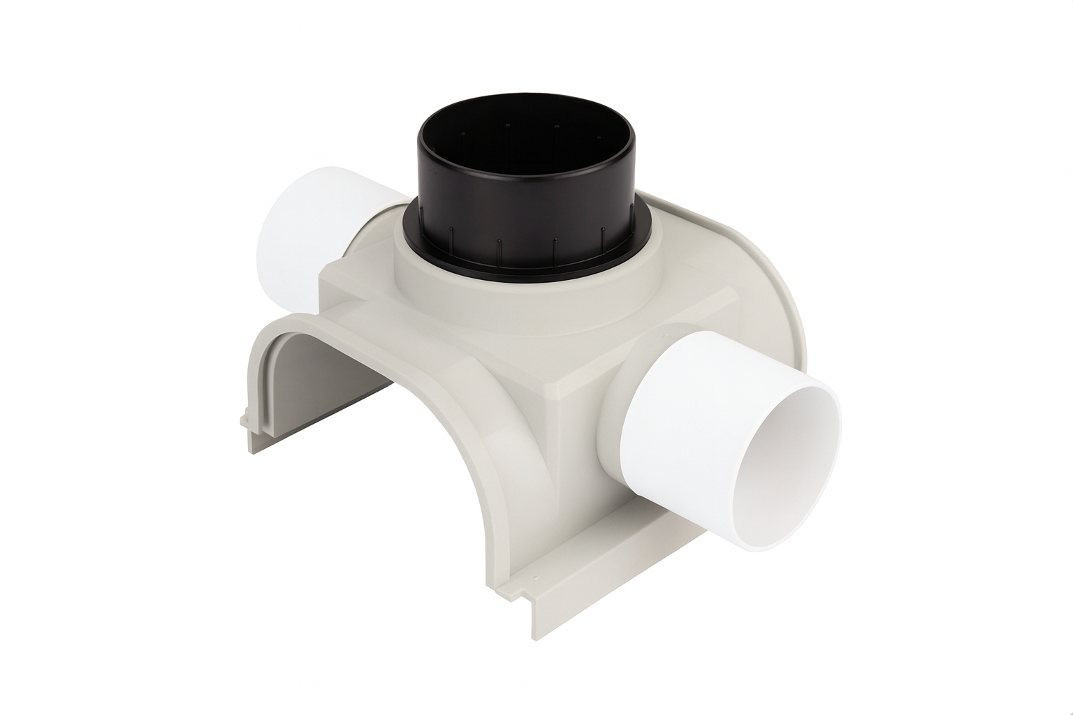 NDS 832 - 8" Pro Series Shallow Profile Side Outlet