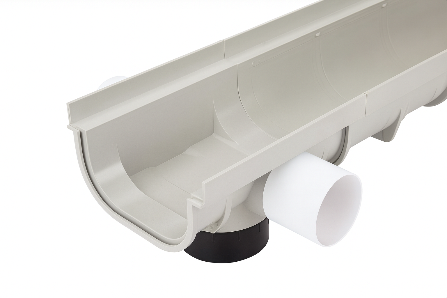 NDS 832 - 8" Pro Series Shallow Profile Side Outlet