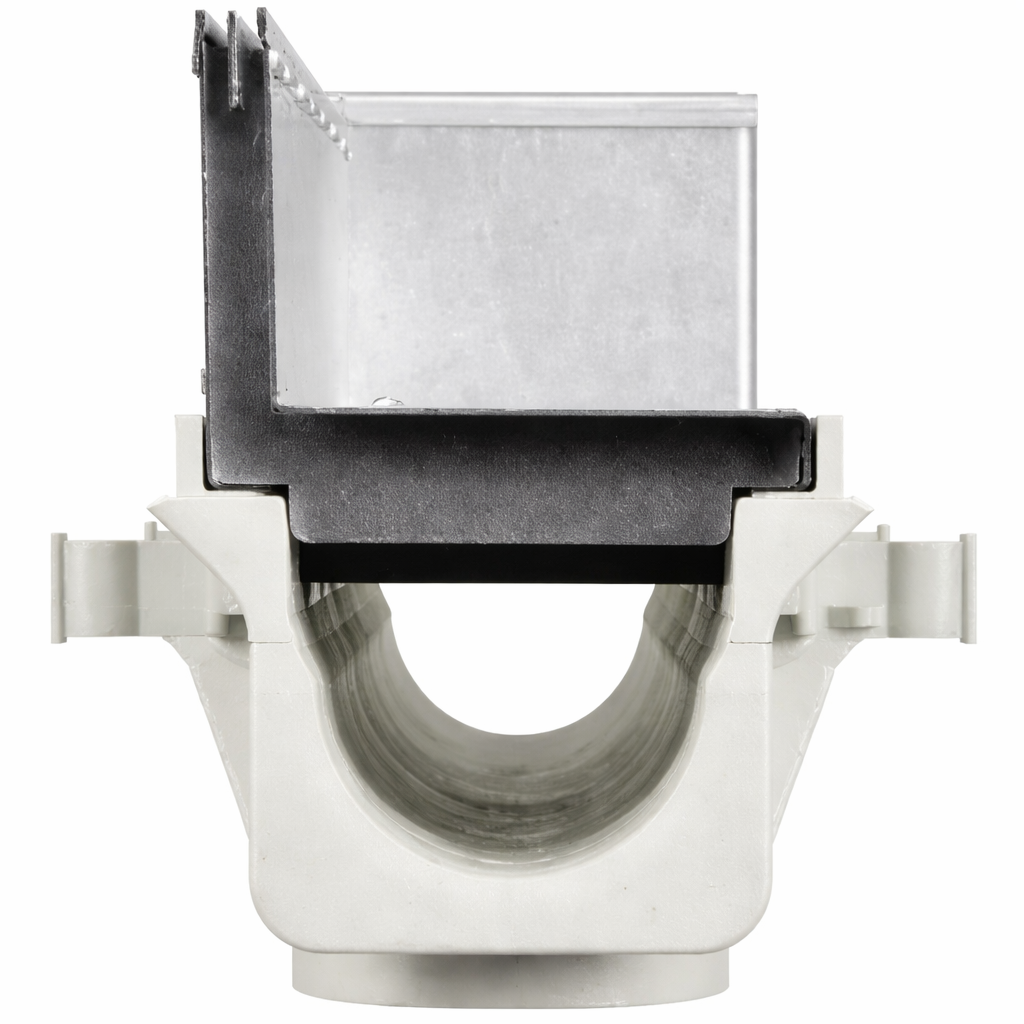 NDS DS-ST2 - Dura Slope Slot Top Channel Drain Grate - Galvanized