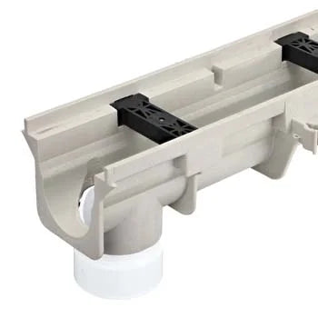 NDS DS-126 - Dura Slope Channel Drain Bottom Outlet Adapter