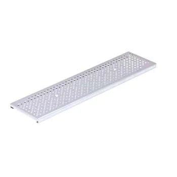 NDS DS-226 - Dura Slope Perforated Channel Grate - Stainless Steel