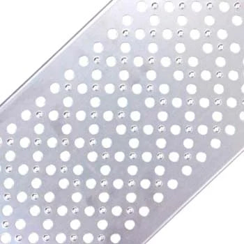 NDS DS-226 - Dura Slope Perforated Channel Grate - Stainless Steel