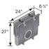 NDS DS-340 - Dura Slope In-Line Catch Basin
