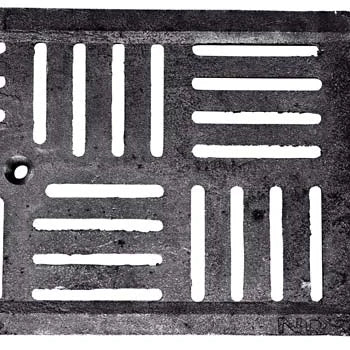 NDS DS-609 - Dura-Slope Raw Cast Iron Channel Drain Grate