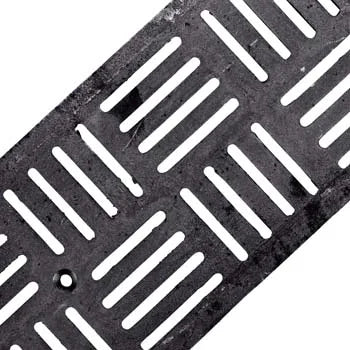NDS DS-609 - Dura-Slope Raw Cast Iron Channel Drain Grate