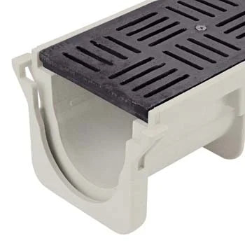 NDS DS-609 - Dura-Slope Raw Cast Iron Channel Drain Grate