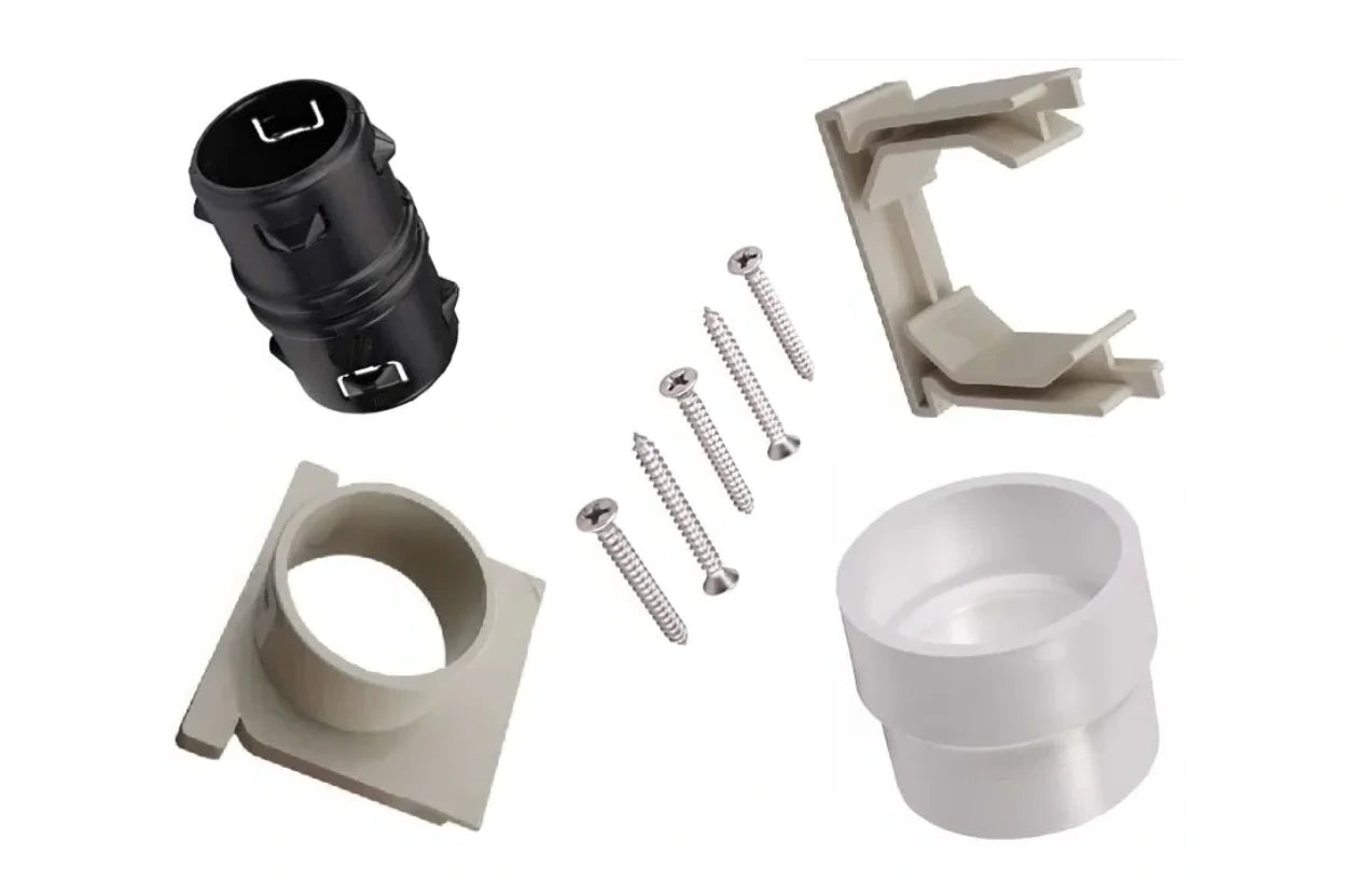 Trench drain installed in concrete area